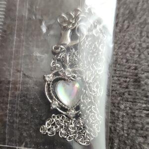 Silver Heart Pendant Necklace